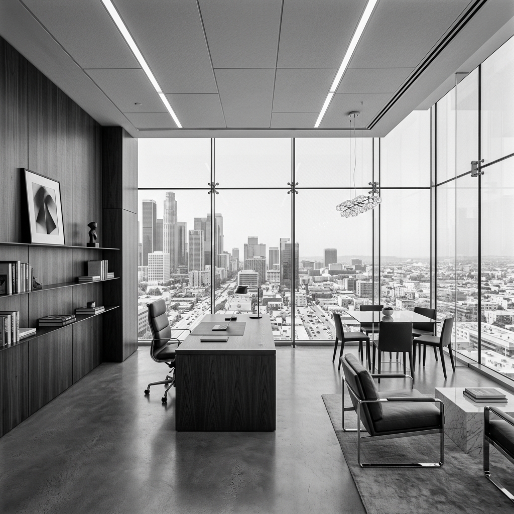 Projeto Corporativo assinado por Fábio Triunfo - Studio Triunfo Arquitetura